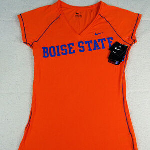 NCAA Boise State Nike Orange Slim Fit Small NWT